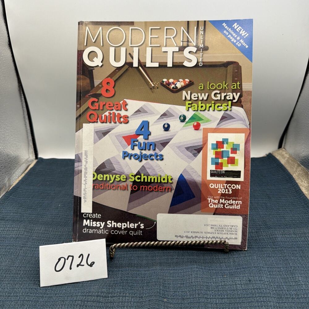 Modern Quilts Unlimited 2013 Modern Approaches to Applique